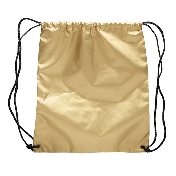 Shiny drawstring backpack plus 1 color silkscreen imprint on 1 location... from ASI 37218 Athena Promo (tm)