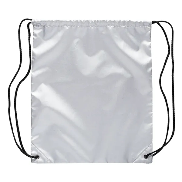 Shiny drawstring backpack plus 1 color silkscreen imprint on 1 location... from ASI 37218 Athena Promo (tm)