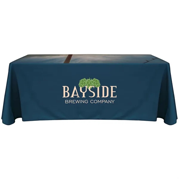 Quickship 6' Fully Customized Throw Style Table Cover.... from ASI 80228 Quinn