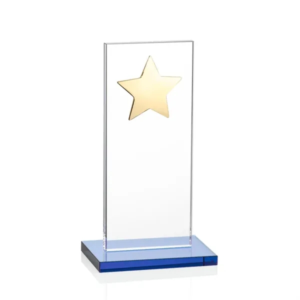 This illustrious Starfire Crystal award stands upright on an elegant Sky... from ASI 84592 St Regis Group / St Regis