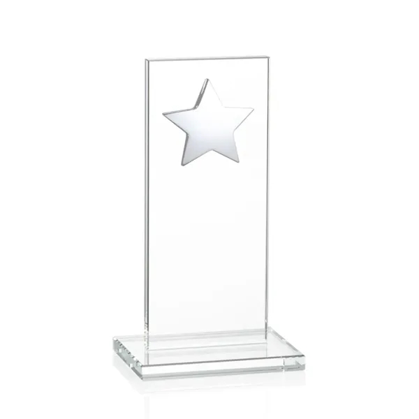 This illustrious Starfire Crystal award stands upright on an elegant Starfire... from ASI 84592 St Regis Group / St Regis