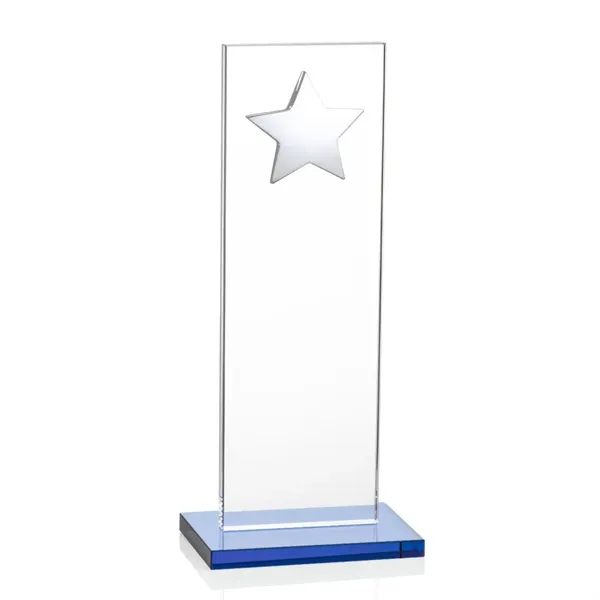 This illustrious Starfire Crystal award stands upright on an elegant Sky... from ASI 84592 St Regis Group / St Regis