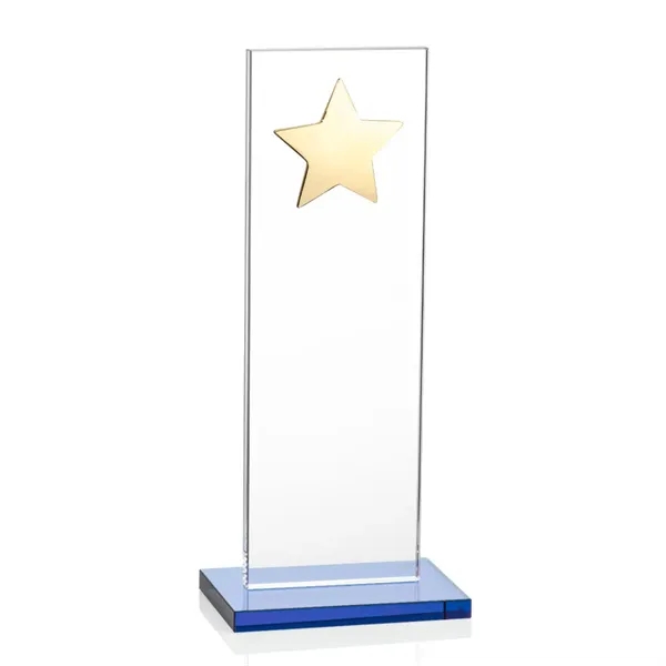 This illustrious Starfire Crystal award stands upright on an elegant Sky... from ASI 84592 St Regis Group / St Regis