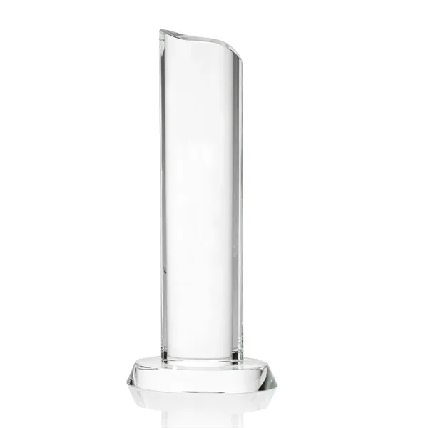 Tall optical clear crystal tower award.... from ASI 84592 St Regis Group / St Regis