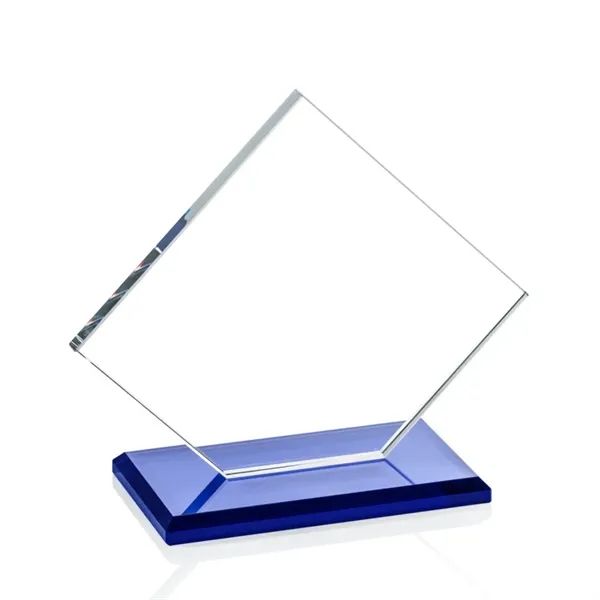 The Huron Award is a flat-edged diamond-shaped piece comprised of starfire... from ASI 84592 St Regis Group / Prestige Glass