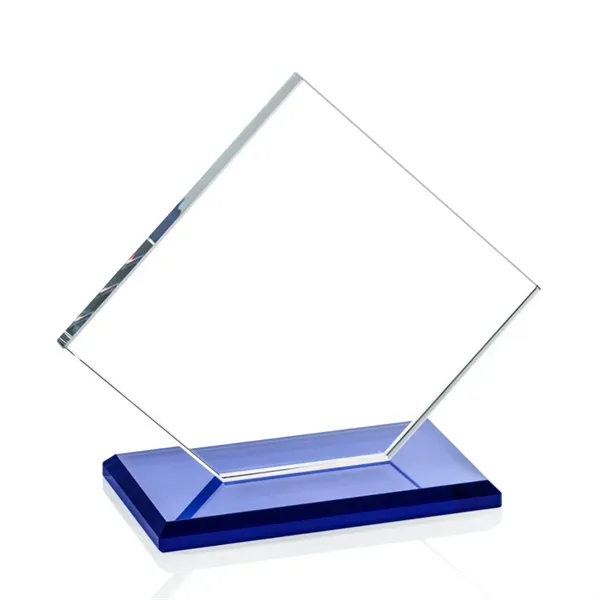 The Huron Award is a flat-edged diamond-shaped piece comprised of starfire... from ASI 84592 St Regis Group / Prestige Glass