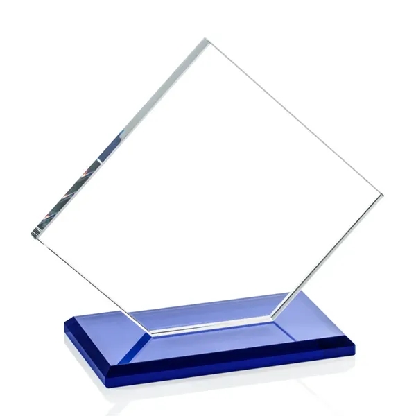 The Huron Award is a flat-edged diamond-shaped piece comprised of starfire... from ASI 84592 St Regis Group / Prestige Glass