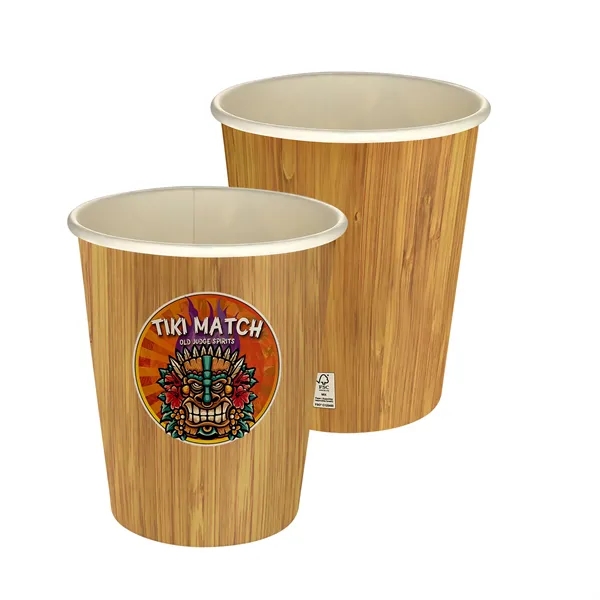5 oz Full Color Bamboo Pattern Paper Cup... from ASI 30208 A P Specialties / AP Specialties