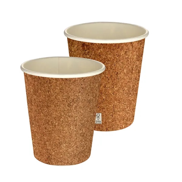 5 oz Full Color Cork Pattern Paper Cup... from ASI 30208 A P Specialties / AP Specialties