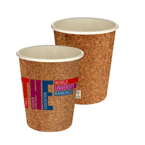 5 oz Full Color Cork Pattern Paper Cup... from ASI 30208 A P Specialties / AP Specialties