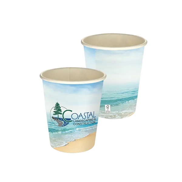5 oz Full Color Seaside Paper Cup... from ASI 30208 A P Specialties / AP Specialties