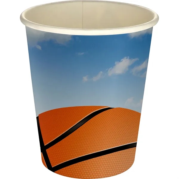 5 oz Full Color Sporty Paper Cup... from ASI 30208 A P Specialties / AP Specialties