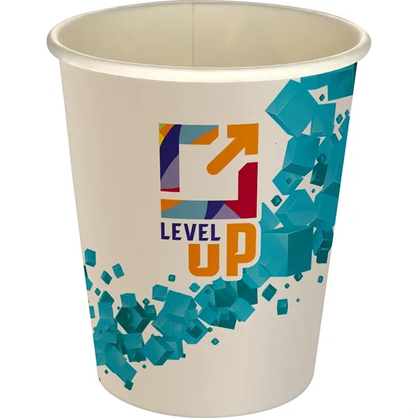 5 oz Full Color Floating Cubes Paper Cup... from ASI 30208 A P Specialties / AP Specialties