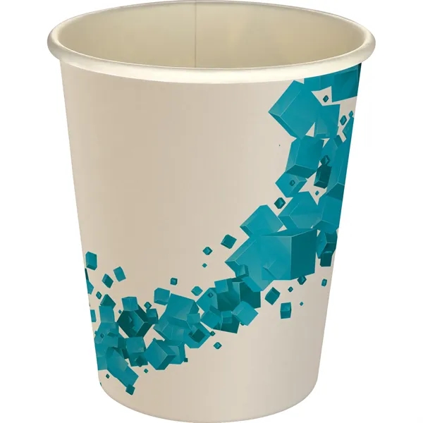 5 oz Full Color Floating Cubes Paper Cup... from ASI 30208 A P Specialties / AP Specialties