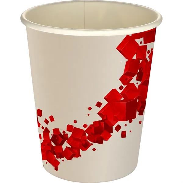 5 oz Full Color Floating Cubes Paper Cup... from ASI 30208 A P Specialties / AP Specialties