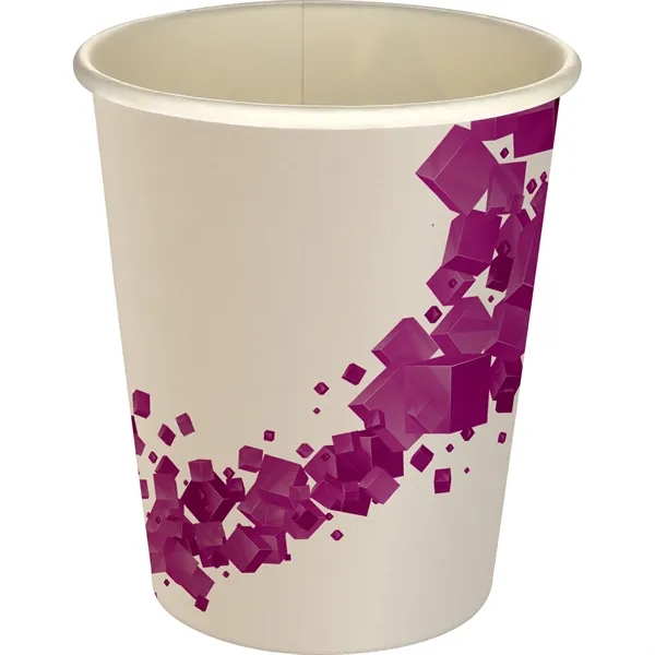 5 oz Full Color Floating Cubes Paper Cup... from ASI 30208 A P Specialties / AP Specialties