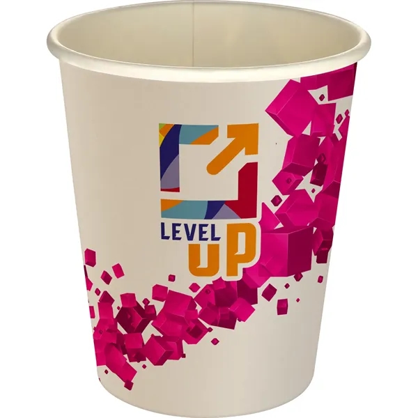 5 oz Full Color Floating Cubes Paper Cup... from ASI 30208 A P Specialties / AP Specialties