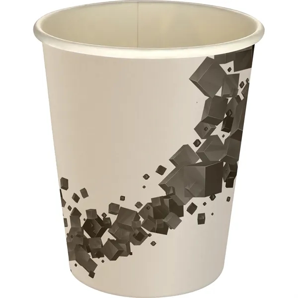 5 oz Full Color Floating Cubes Paper Cup... from ASI 30208 A P Specialties / AP Specialties