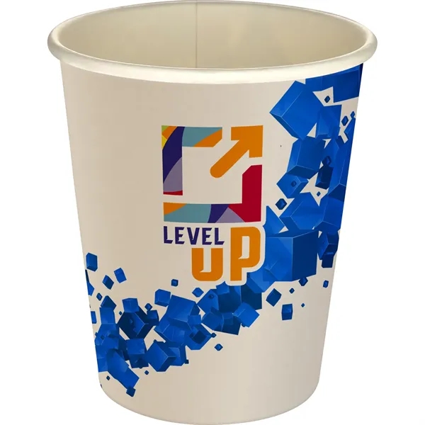 5 oz Full Color Floating Cubes Paper Cup... from ASI 30208 A P Specialties / AP Specialties
