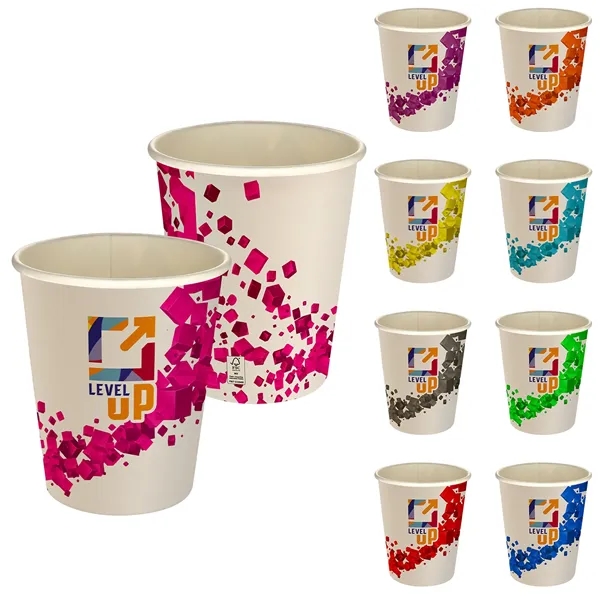 5 oz Full Color Floating Cubes Paper Cup... from ASI 30208 A P Specialties / AP Specialties