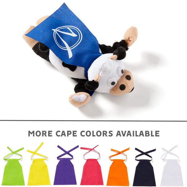 10" flying noise-making cow toy with sling shot action and cape.... from ASI 63549 Jornik Manufacturing Corp / Jornik