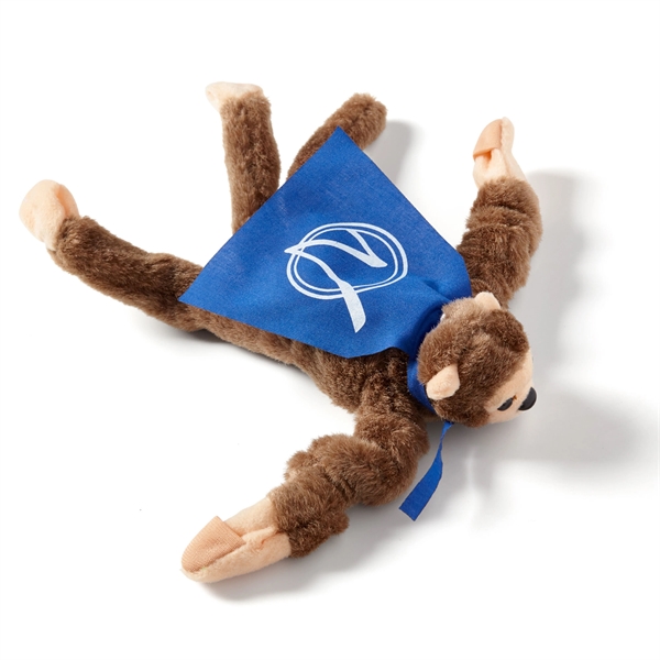 10" flying shrieking monkey with sling-shot action, cape and sounds.... from ASI 63549 Jornik Manufacturing Corp / Jornik