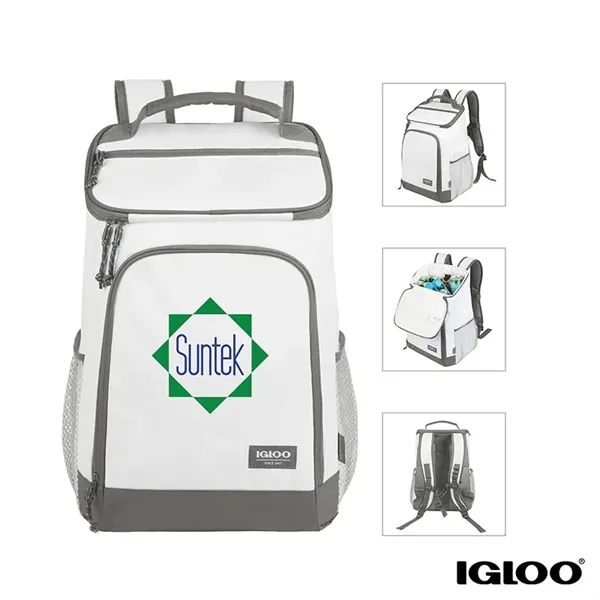Igloo® MaxCold™ 24-Can RPET Top Grip Backpack Cooler... from ASI 67866 Logomark/Valumark
