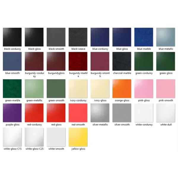 Presentation Folders, 9" x 12" w/2 color foil-stamp on front cover,... from ASI 95280 Warwick Publishing Co / Warwick Folders Made Easy