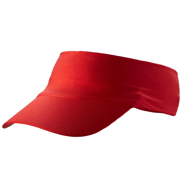 Sun visor that's constructed of stretchable polyester with UV protection; one... from ASI 52840 Evans Manufacturing