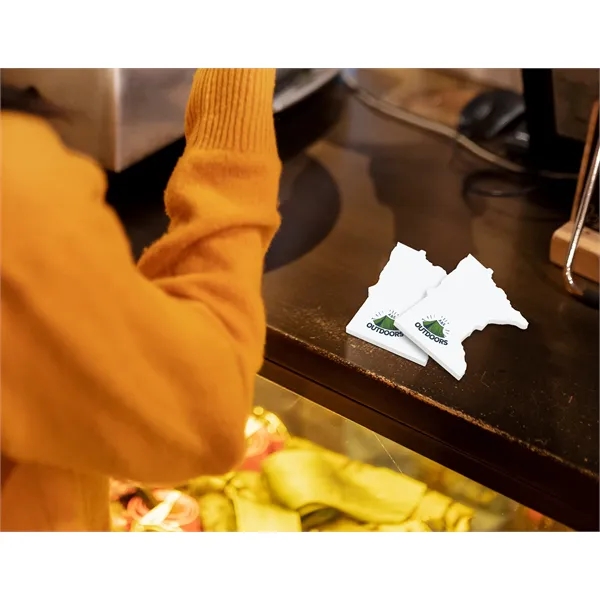 Extra-large, 50 sheet custom printed notepad with over 100 standard shape... from ASI 91240 3M/Promotional Markets Dept