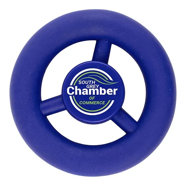 3" x 0.5" TPE automobile steering wheel-shaped stress reliever.... from ASI 62660 Innovation Line