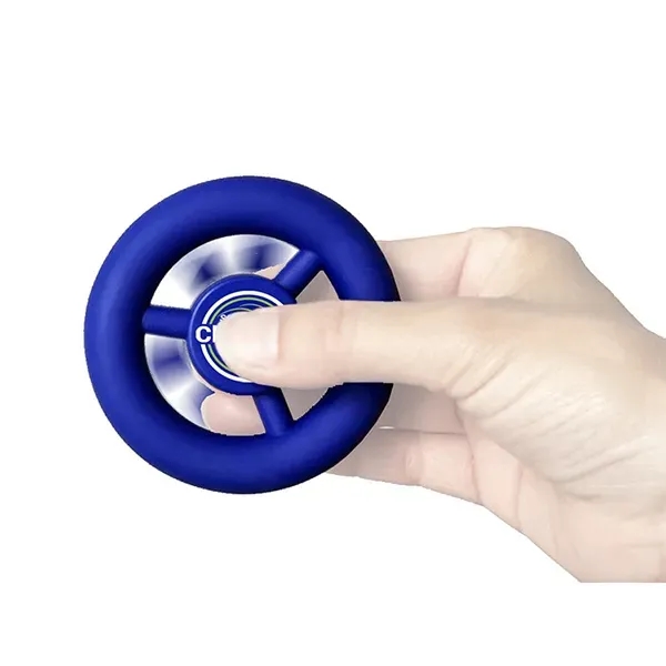 3" x 0.5" TPE automobile steering wheel-shaped stress reliever.... from ASI 62660 Innovation Line