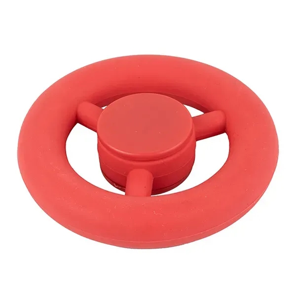 3" x 0.5" TPE automobile steering wheel-shaped stress reliever.... from ASI 62660 Innovation Line