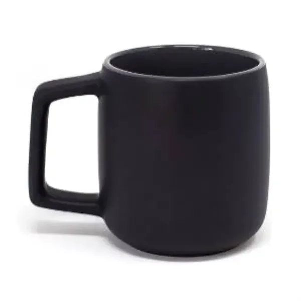 Cearmic Mug With Glossy Grey Interior And Matte Color Exterior... from ASI 72657 Active Life Promo / Apres Ski