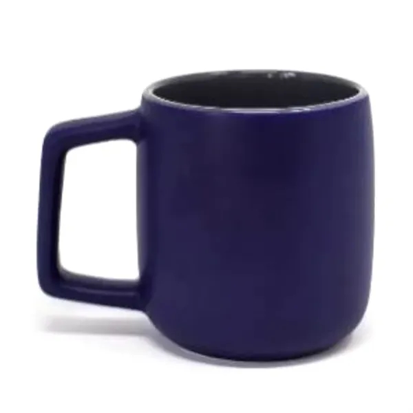 Cearmic Mug With Glossy Grey Interior And Matte Color Exterior... from ASI 72657 Active Life Promo / Apres Ski
