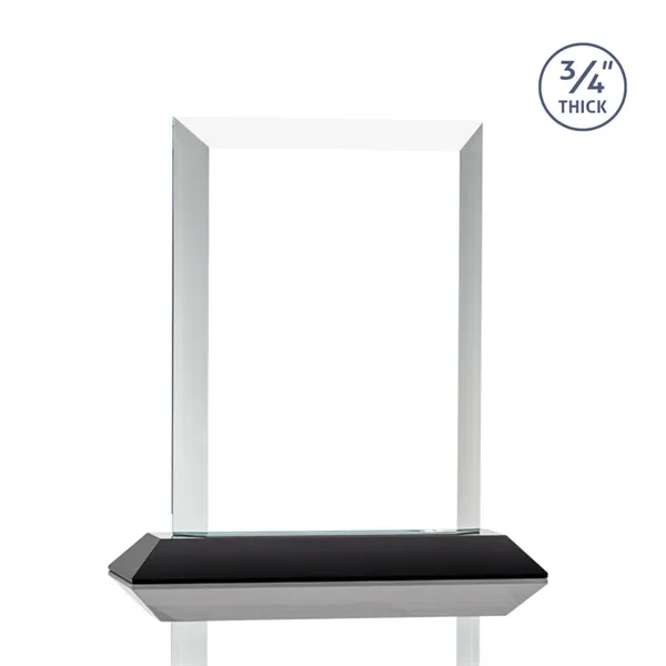 Stunning rectangle award with thick bevels and an exquisite Ebony base.... from ASI 84592 St Regis Group / St Regis