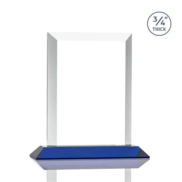 Stunning rectangle award with thick bevels and an exquisite Sapphire base.... from ASI 84592 St Regis Group / St Regis