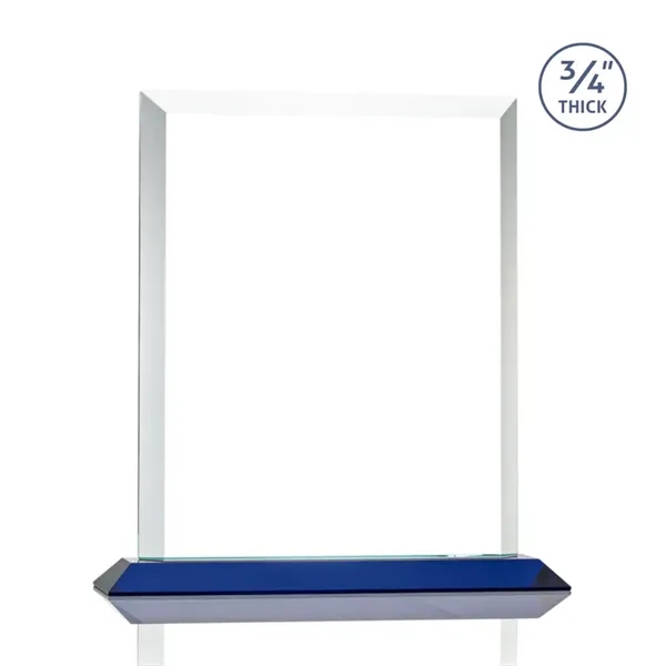 Stunning rectangle award with thick bevels and an exquisite Sapphire base.... from ASI 84592 St Regis Group / St Regis