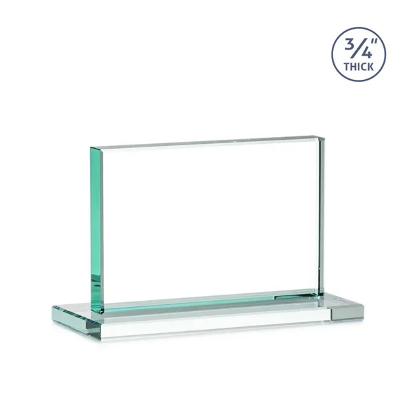 The Manhattan award features an extra thick 0.75” Jade Crystal upright... from ASI 84592 St Regis Group / St Regis