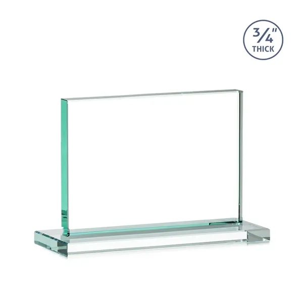The Manhattan award features an extra thick 0.75” Jade Crystal upright... from ASI 84592 St Regis Group / St Regis