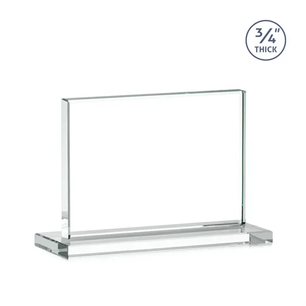 The Manhattan award features an extra thick 0.75” Starfire Crystal upright... from ASI 84592 St Regis Group / St Regis