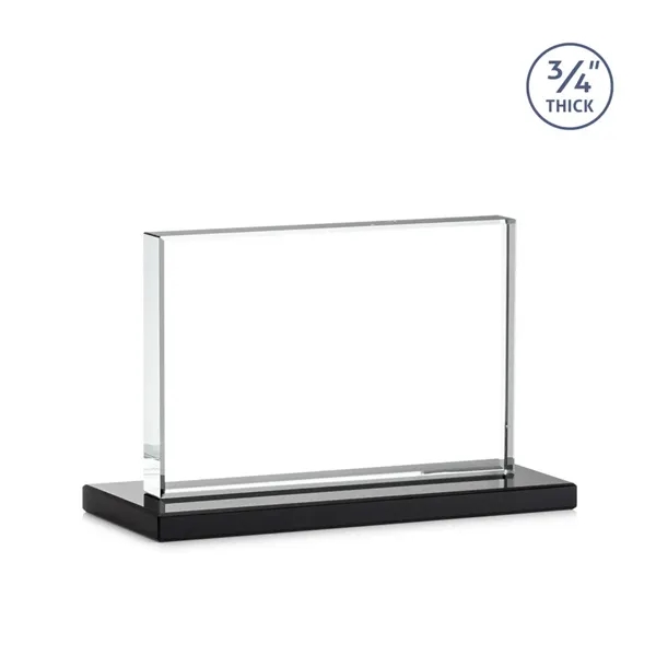 The Manhattan award features an extra thick 0.75” Starfire Crystal upright... from ASI 84592 St Regis Group / St Regis