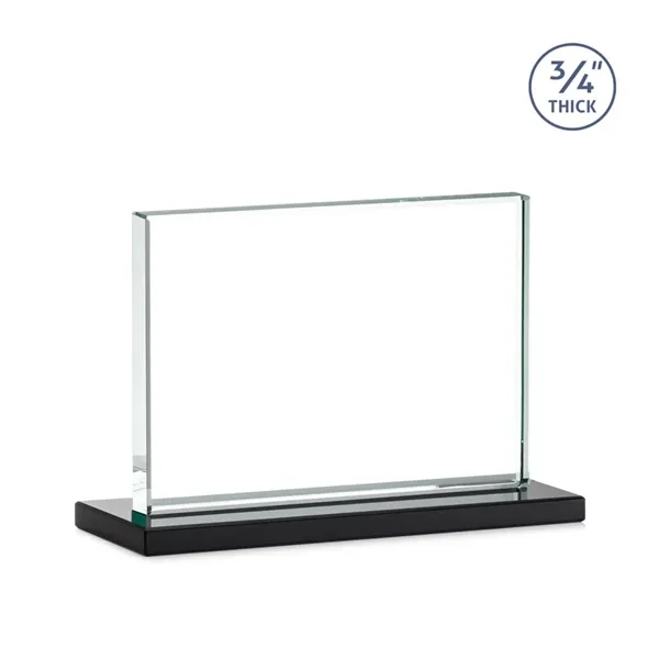 The Manhattan award features an extra thick 0.75” Starfire Crystal upright... from ASI 84592 St Regis Group / St Regis