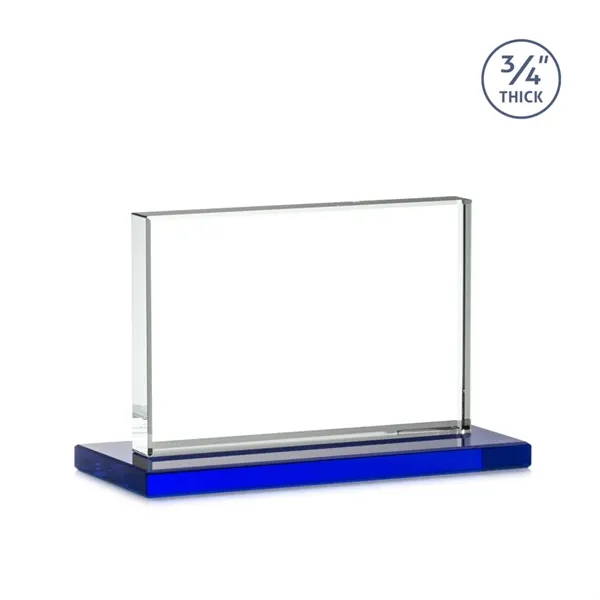 The Manhattan award features an extra thick 0.75” Starfire Crystal upright... from ASI 84592 St Regis Group / St Regis