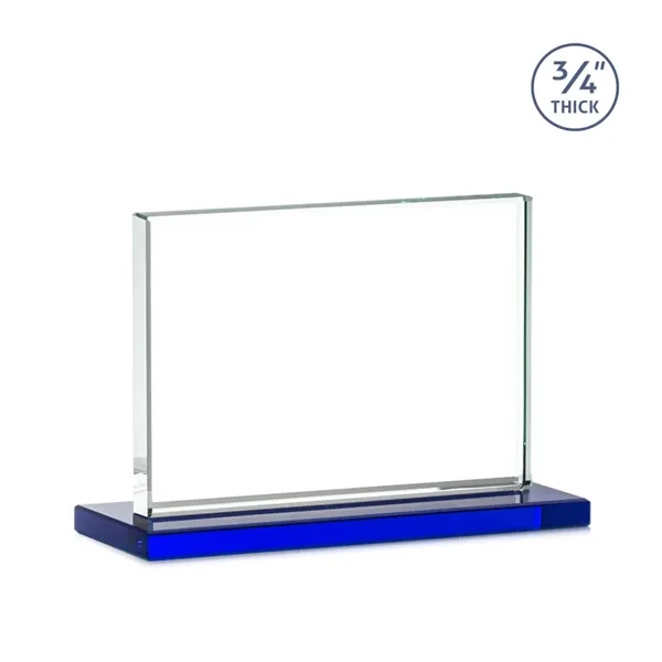 The Manhattan award features an extra thick 0.75” Starfire Crystal upright... from ASI 84592 St Regis Group / St Regis