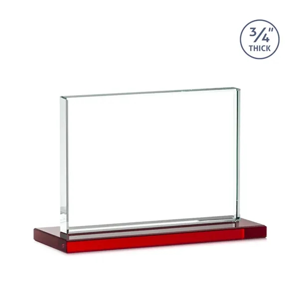 The Manhattan award features an extra thick 0.75” Starfire Crystal upright... from ASI 84592 St Regis Group / St Regis
