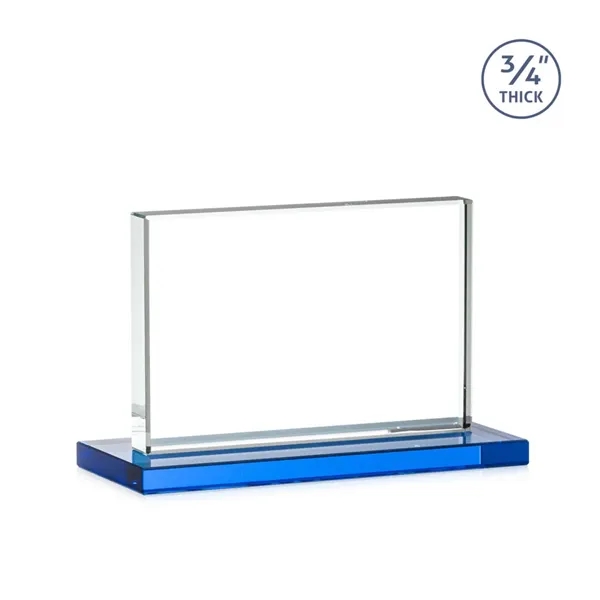 The Manhattan award features an extra thick 0.75” Starfire Crystal upright... from ASI 84592 St Regis Group / St Regis