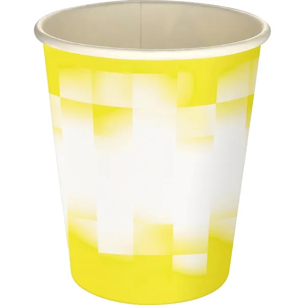 5 oz Full Color Shaded Checkers Paper Cup... from ASI 30208 A P Specialties / AP Specialties