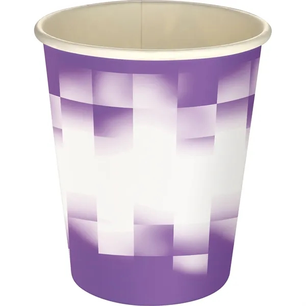 5 oz Full Color Shaded Checkers Paper Cup... from ASI 30208 A P Specialties / AP Specialties