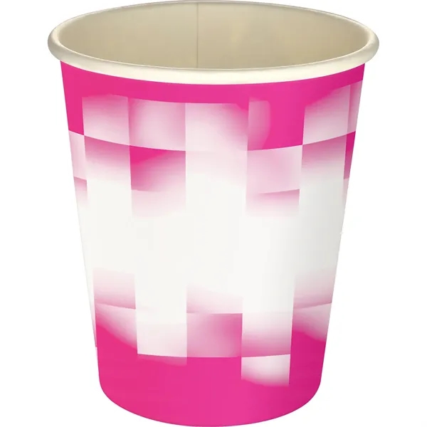 5 oz Full Color Shaded Checkers Paper Cup... from ASI 30208 A P Specialties / AP Specialties